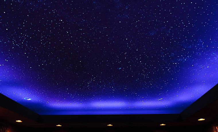 How To Home Theater: DIY Space Themed Home Theater Ideas