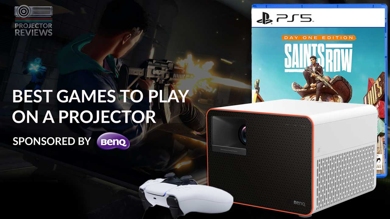 Gaming On A Projector: Review Of Saints Row – Self Made - Projector Reviews