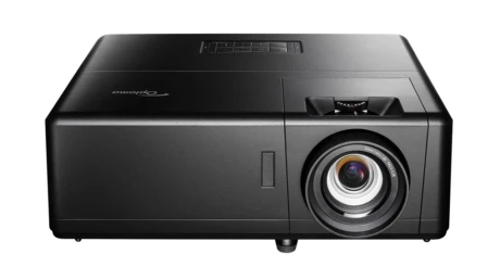 Optoma UHZ55_0003_Optoma_UHZ55_Mfr_Front-Top_ - Projector Reviews Images
