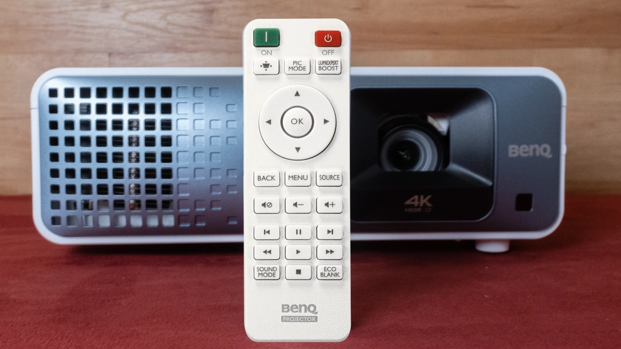 BenQ_TK710_Remote - Projector Reviews Images