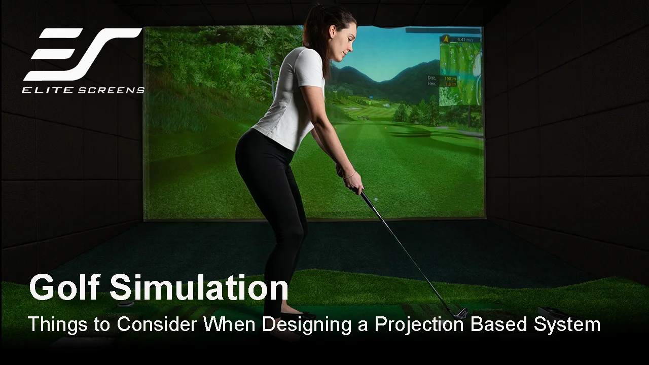 Golf Sim Cover - Projector Reviews - Image