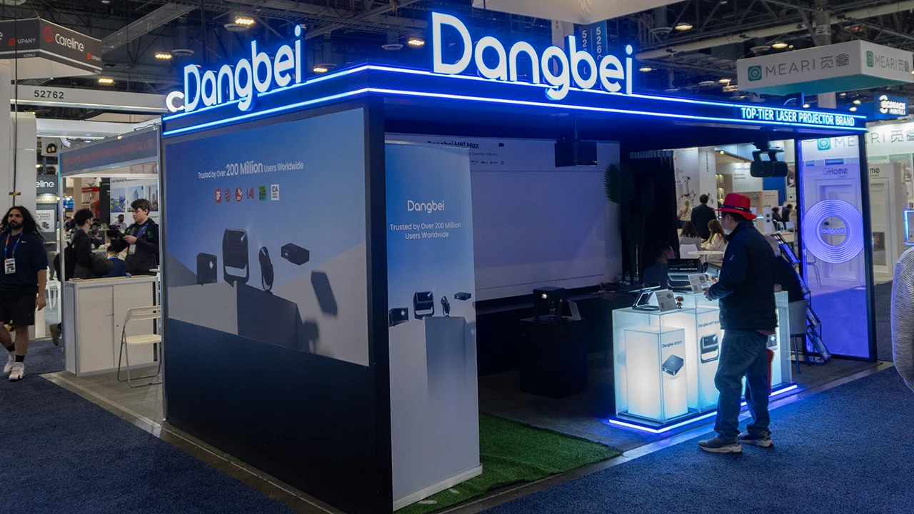 Dangbei Booth at CES2025 - Projector Reviews - Image