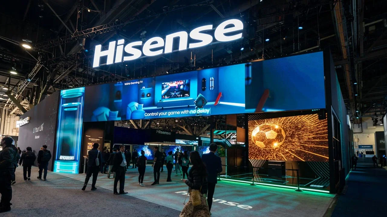 Hisense-CES2025-Booth-Entrance