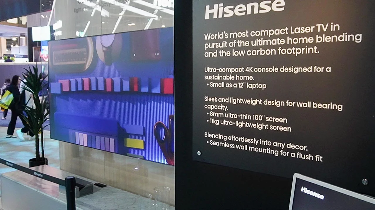 Hisense UST Projector Prototype - Projector Reviews - Images