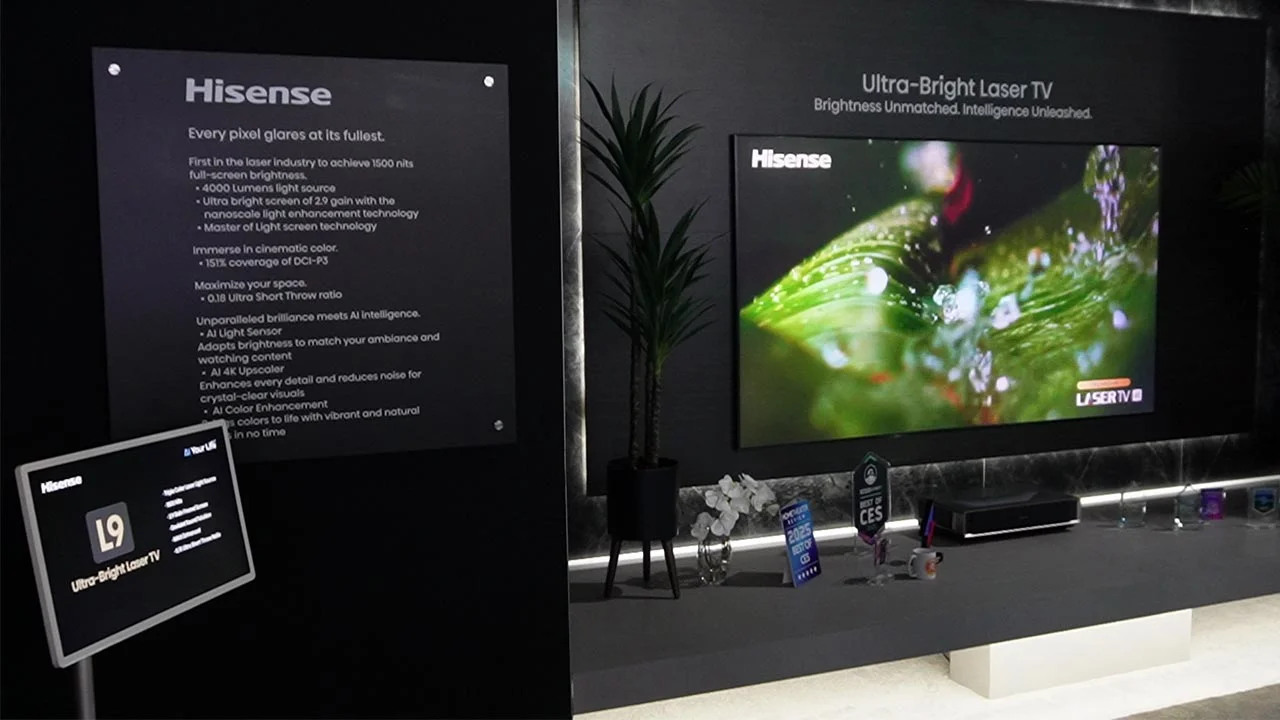 Hisense L9Q Laser TV - Projector Reviews - Images