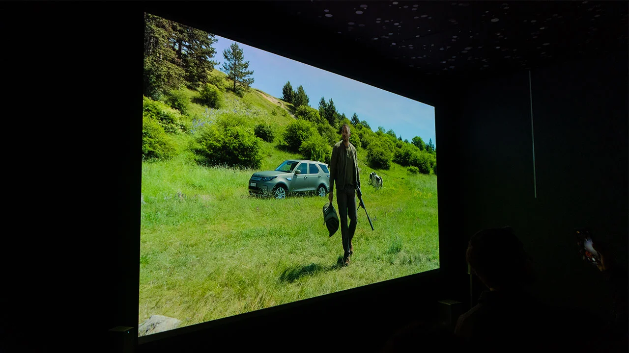 Valerion Projector on 220-inch screen - Projector Reviews - Images