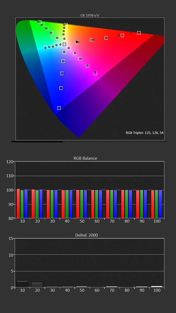 Valerion VisionMaster Pro2 Calibration Results - Projector Reviews - Images