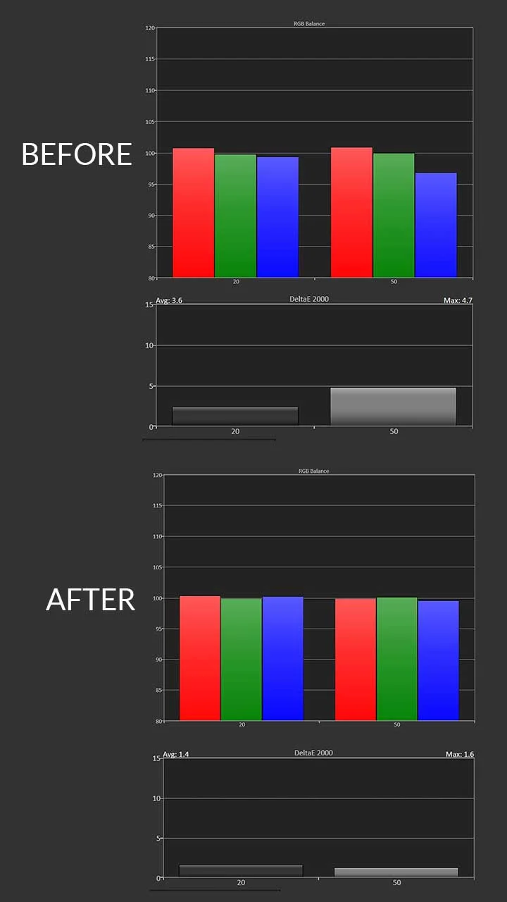 Valerion VisionMaster Pro2 Calibration Results - Projector Reviews - Images