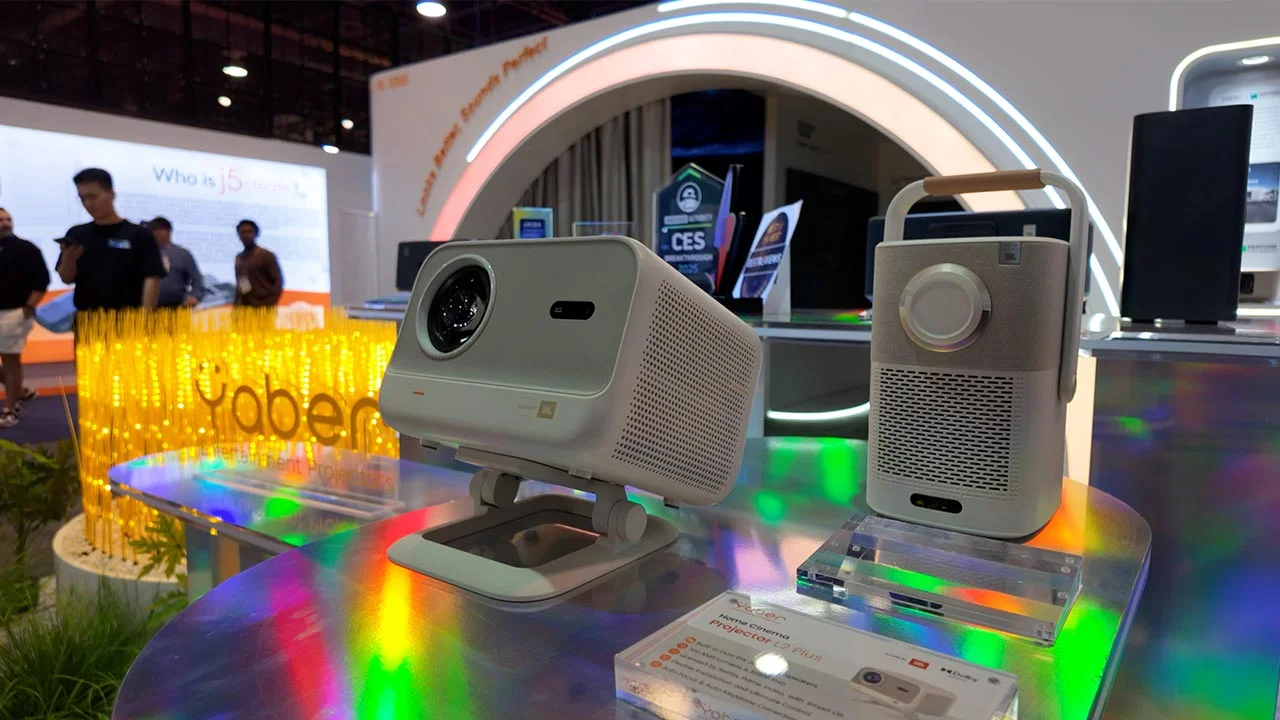 Yaber Projectors Booth CES 2025 - Projector Reviews Images