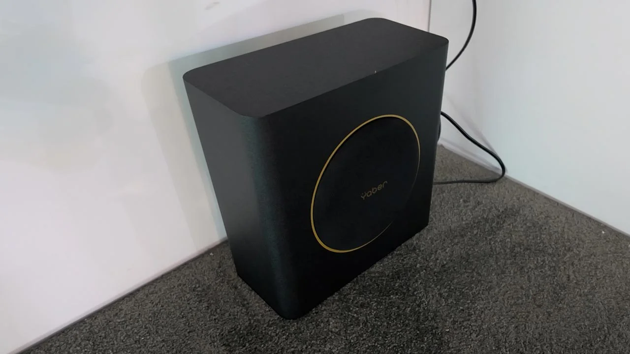 Yaber K3Pro Projector Subwoofer at CES 2025 - Projector Reviews Images