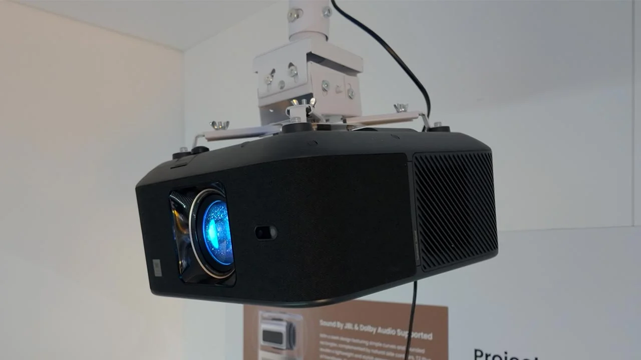 Yaber K3Pro Projector at CES 2025 - Projector Reviews Images